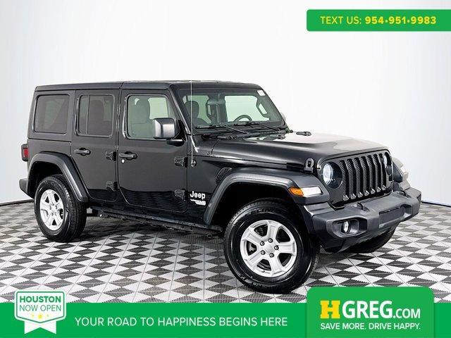 used 2019 Jeep Wrangler Unlimited car, priced at $26,498