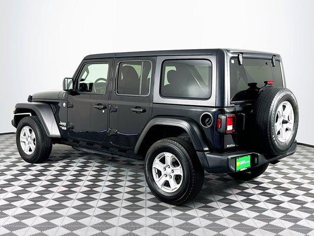 used 2021 Jeep Wrangler Unlimited car, priced at $22,998