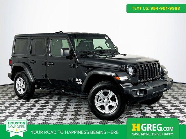 used 2021 Jeep Wrangler Unlimited car, priced at $22,998