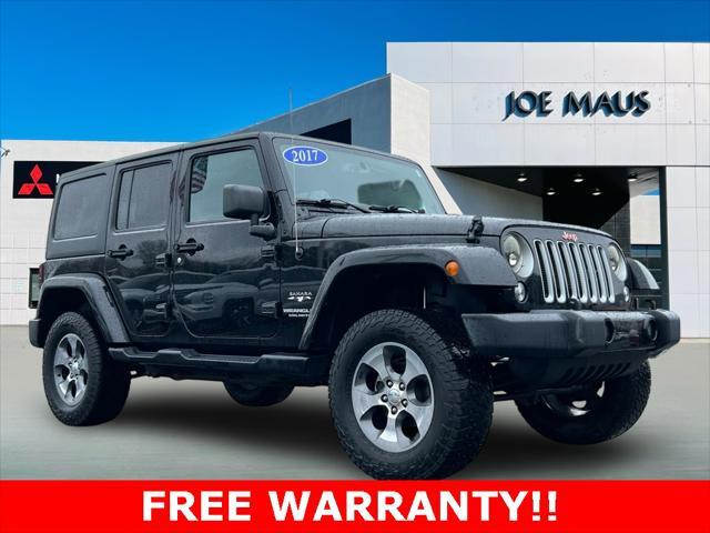 used 2017 Jeep Wrangler Unlimited car, priced at $22,292