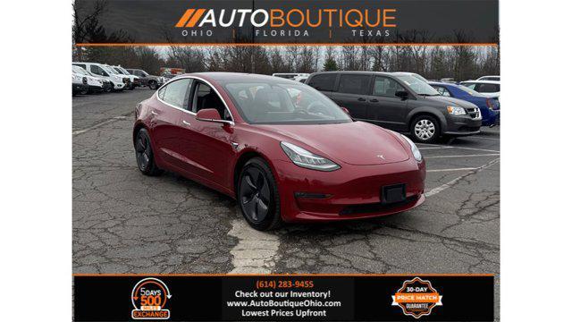 used 2018 Tesla Model 3 car, priced at $20,045