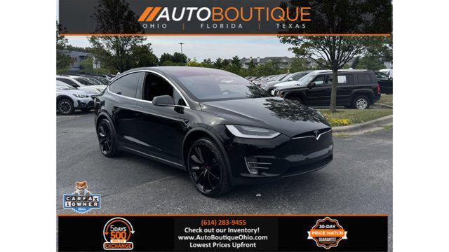 used 2020 Tesla Model X car, priced at $40,100