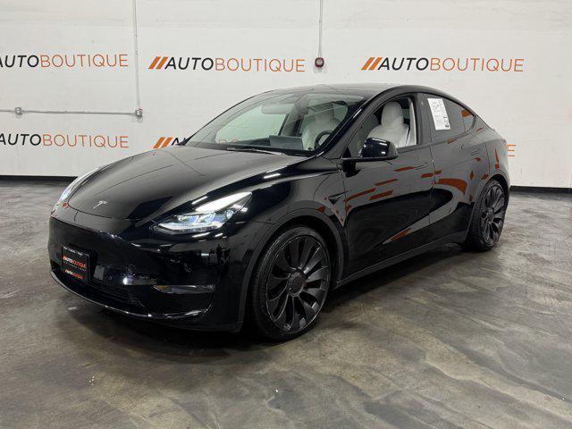 used 2022 Tesla Model Y car, priced at $30,100