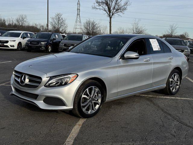 used 2018 Mercedes-Benz C-Class car, priced at $17,000