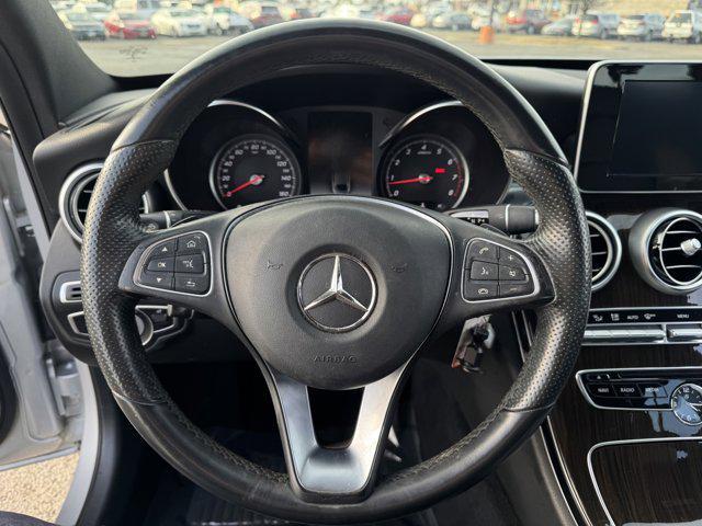 used 2018 Mercedes-Benz C-Class car, priced at $17,000