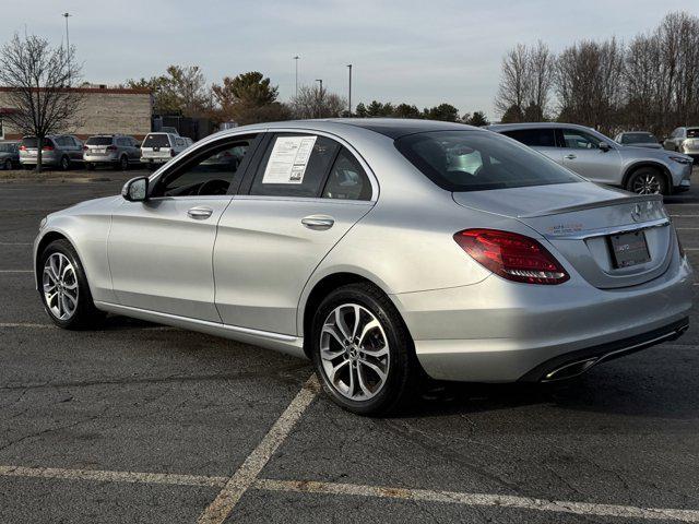 used 2018 Mercedes-Benz C-Class car, priced at $17,000