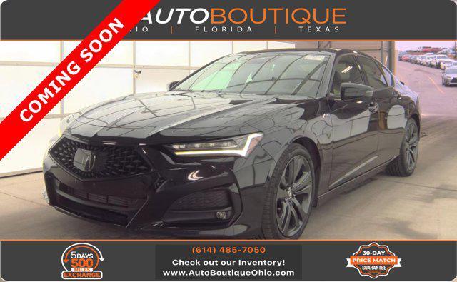 used 2021 Acura TLX car, priced at $24,545