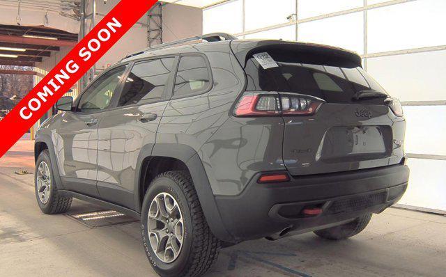 used 2022 Jeep Cherokee car, priced at $23,545