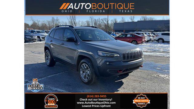 used 2022 Jeep Cherokee car, priced at $23,100