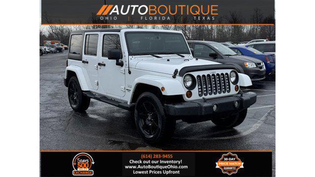 used 2013 Jeep Wrangler Unlimited car, priced at $18,500