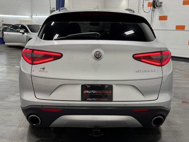 used 2018 Alfa Romeo Stelvio car, priced at $18,000