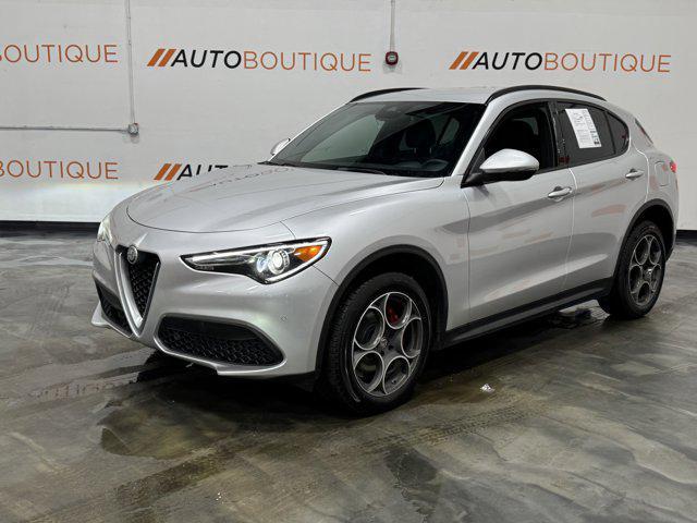 used 2018 Alfa Romeo Stelvio car, priced at $18,000