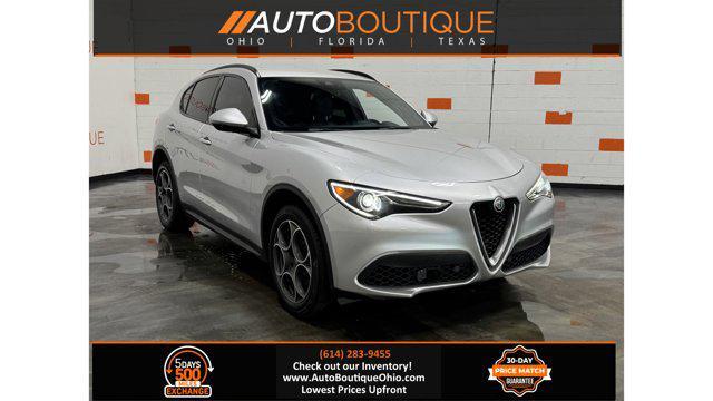 used 2018 Alfa Romeo Stelvio car, priced at $18,000