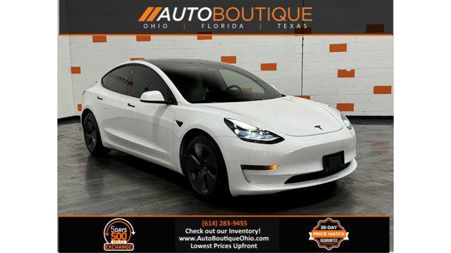 used 2021 Tesla Model 3 car, priced at $24,500