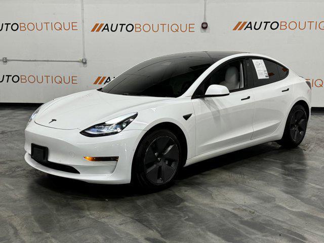 used 2021 Tesla Model 3 car, priced at $24,500