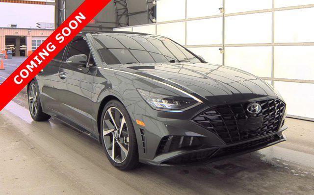 used 2022 Hyundai Sonata car, priced at $22,545