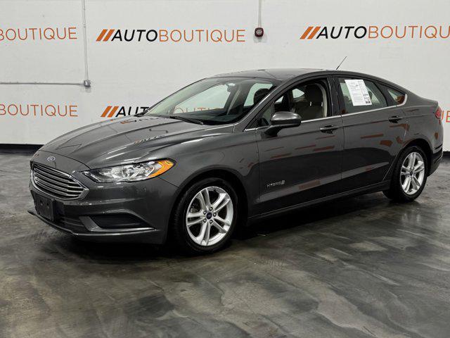 used 2018 Ford Fusion Hybrid car, priced at $10,600