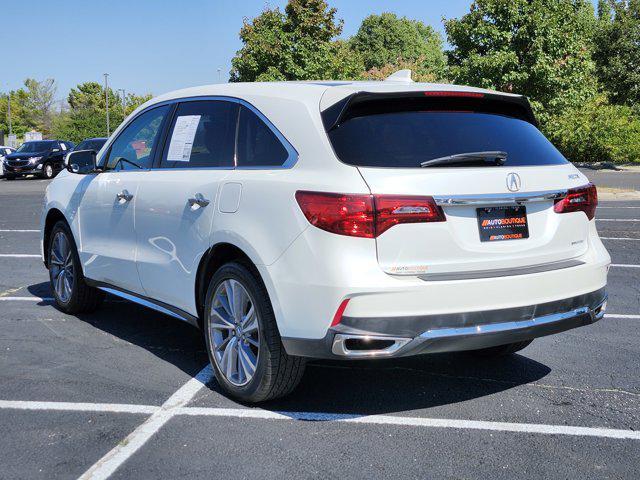 used 2017 Acura MDX car, priced at $18,000