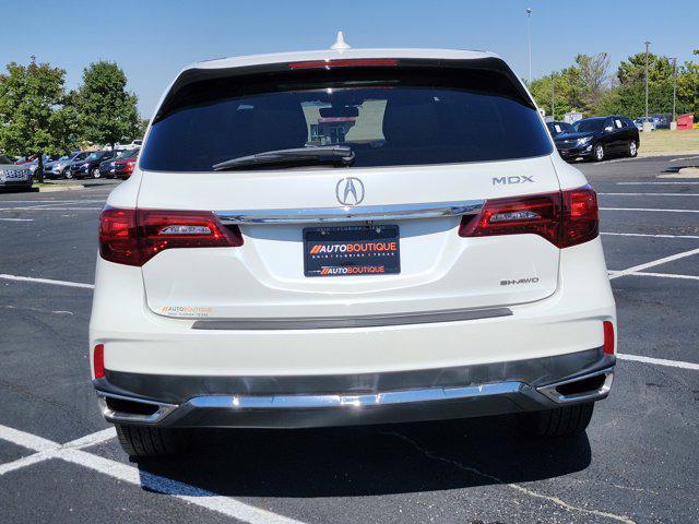 used 2017 Acura MDX car, priced at $18,000