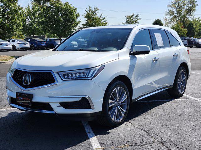 used 2017 Acura MDX car, priced at $18,000
