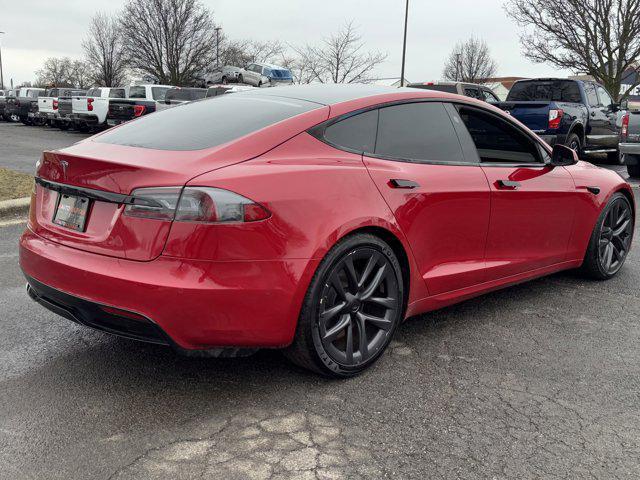 used 2021 Tesla Model S car, priced at $34,500