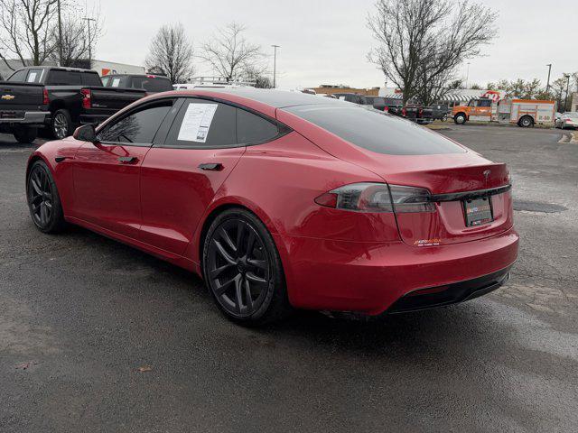 used 2021 Tesla Model S car, priced at $34,500