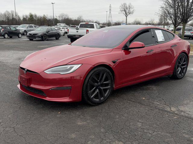 used 2021 Tesla Model S car, priced at $34,500