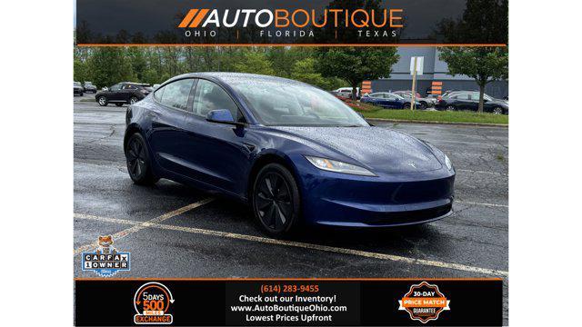 used 2024 Tesla Model 3 car, priced at $34,500