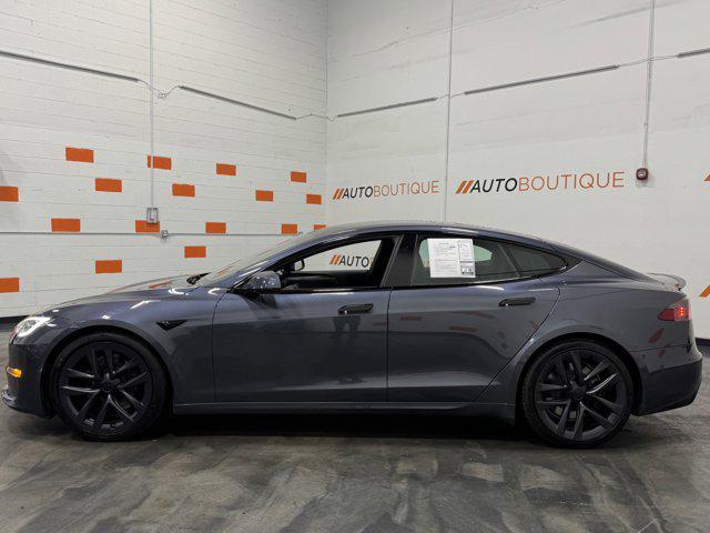 used 2021 Tesla Model S car, priced at $55,800