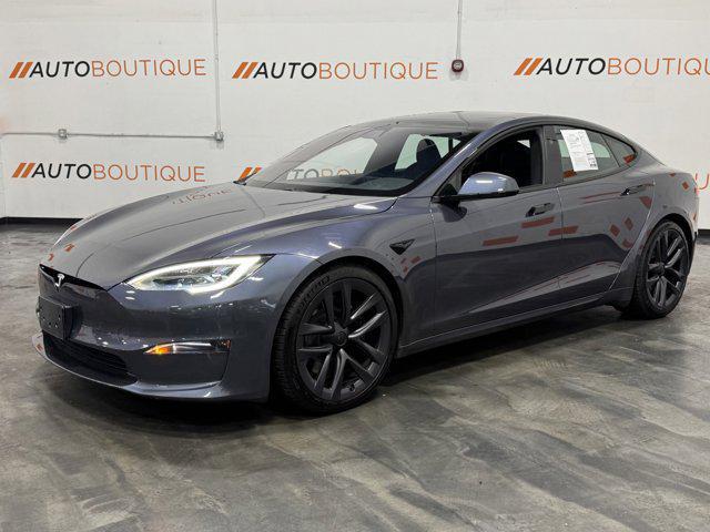 used 2021 Tesla Model S car, priced at $55,800