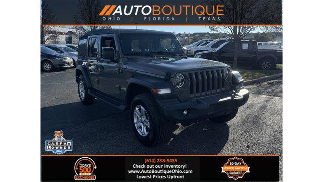 used 2020 Jeep Wrangler Unlimited car, priced at $23,000