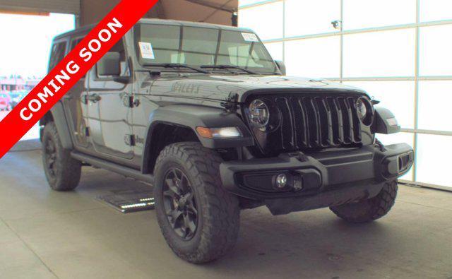 used 2022 Jeep Wrangler Unlimited car, priced at $31,545