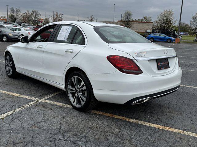 used 2021 Mercedes-Benz C-Class car, priced at $25,600