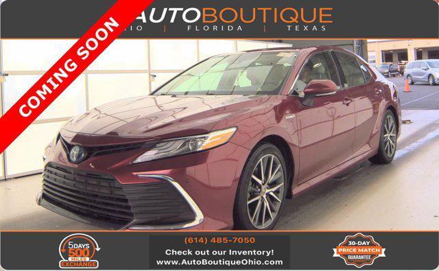 used 2021 Toyota Camry Hybrid car, priced at $22,045