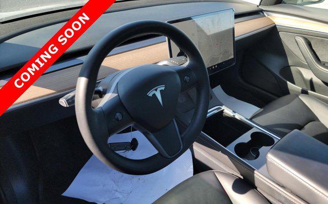 used 2022 Tesla Model 3 car, priced at $23,045