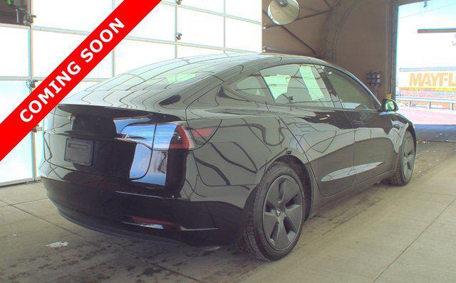 used 2022 Tesla Model 3 car, priced at $23,045