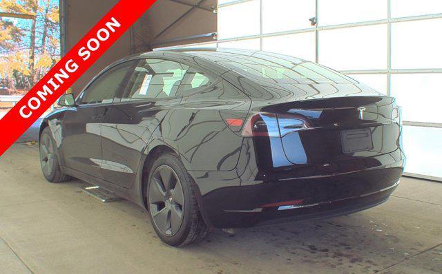 used 2022 Tesla Model 3 car, priced at $23,045