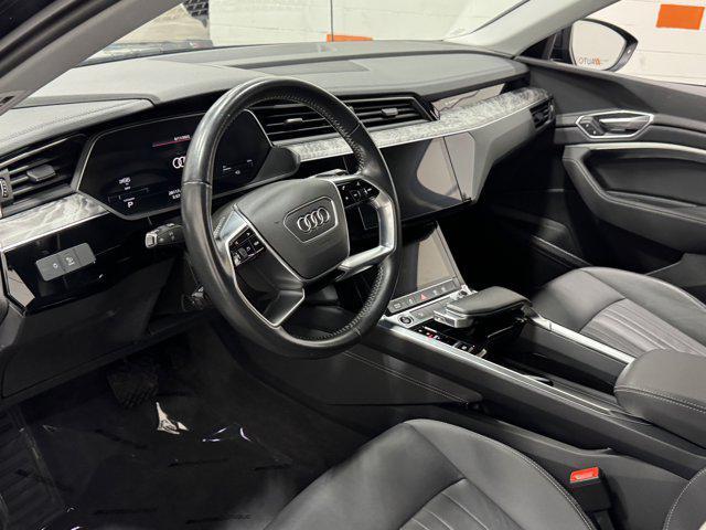 used 2021 Audi e-tron car, priced at $25,500