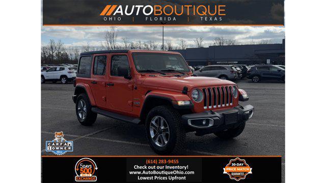 used 2018 Jeep Wrangler Unlimited car, priced at $22,000