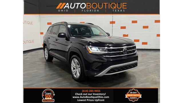 used 2021 Volkswagen Atlas car, priced at $19,600