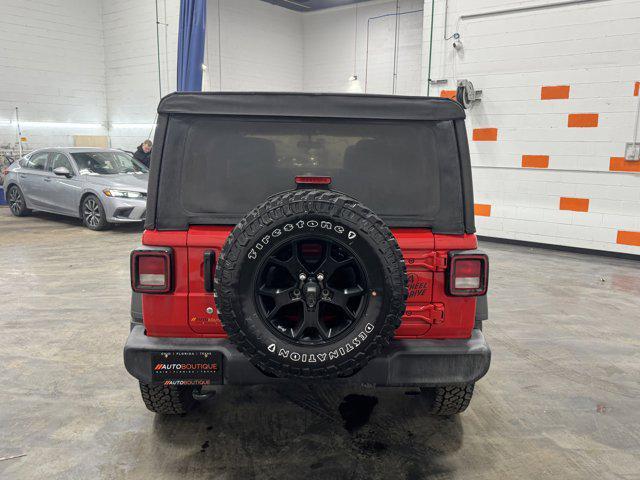 used 2021 Jeep Wrangler Unlimited car, priced at $24,500