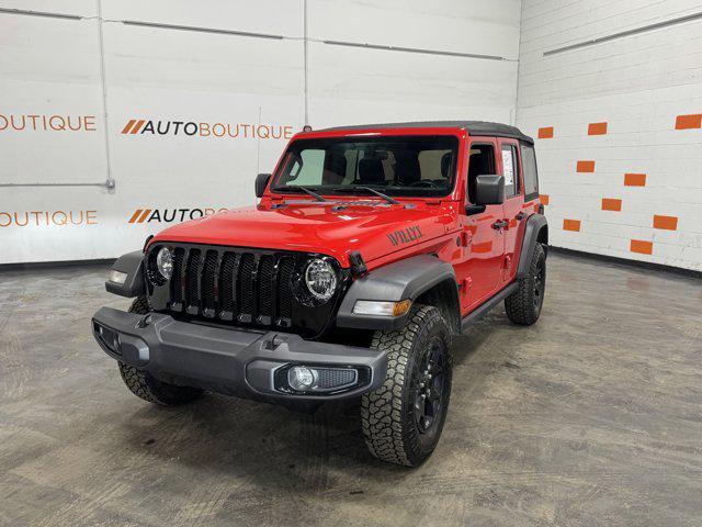 used 2021 Jeep Wrangler Unlimited car, priced at $24,500