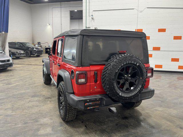 used 2021 Jeep Wrangler Unlimited car, priced at $24,500