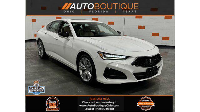 used 2021 Acura TLX car, priced at $23,900