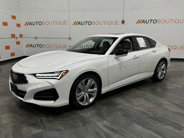 used 2021 Acura TLX car, priced at $23,900