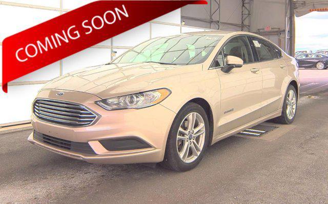 used 2018 Ford Fusion Hybrid car, priced at $11,045