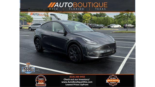 used 2025 Tesla Model Y car, priced at $39,800