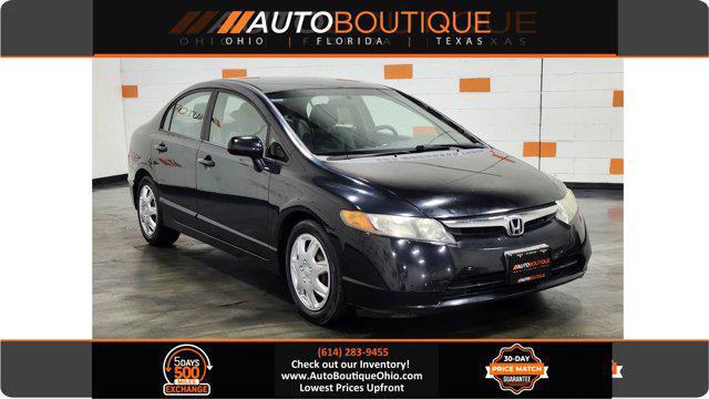 used 2008 Honda Civic car, priced at $6,500