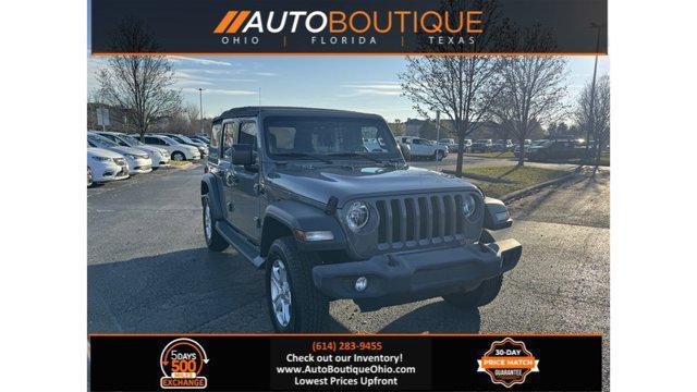 used 2018 Jeep Wrangler Unlimited car, priced at $20,500