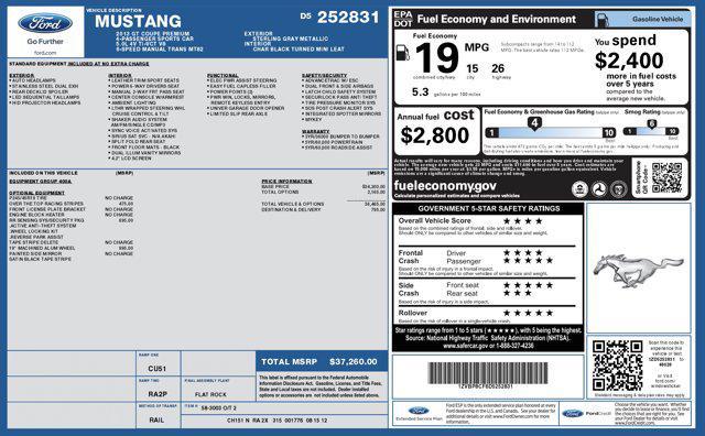 used 2013 Ford Mustang car, priced at $24,045